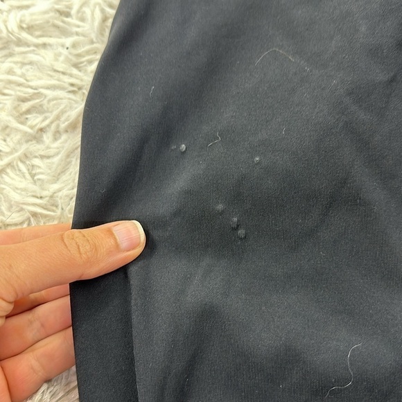 Lululemon Mix & Mesh Crop *21" Black / Chirasu Black / Black - Picture 3 of 6